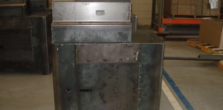 Threading machine case